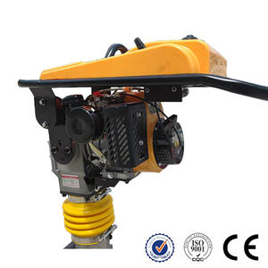 Venta directa de fábrica Jumping Jack Compactor Gasolina Tamping Rammer Frog Tamping Rammer Machine Tamping Rammer con GX160 - Product Image 4