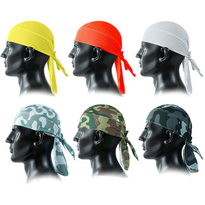 Breathable Cycling Cap Quick Drying Inner Hat Sun Protection Pirate Bandana For Outdoor Sports Adult Unisex - Product Image 5