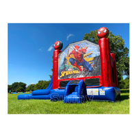 Videur gonflable pour enfants en plein air Combo Maison gonflable pour enfants Jumper 1 pièce Assurance commerciale personnalisée Château ensoleillé unisexe