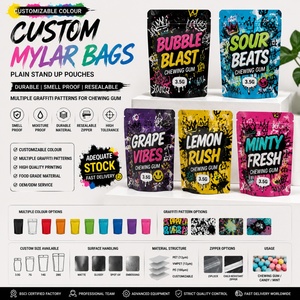 Bolsas Mylar Personalizadas con Sellado Hermético a Prueba de Olores, Bolsas Mylar de Alta Tolerancia con Impresión Personalizada, Amplio Stock Disponible - Product Image 1
