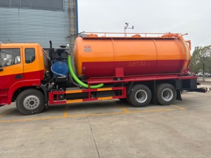 6x4 17 Kubikmeter Hinterachsantrieb Abwasser-Saugwagen Rohrleitungs-Reinigungsfahrzeug Abwasser-Saugfahrzeug - Product Image 4