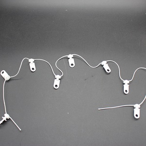 S piegare il tipo di piegatura del corridore della tenda di plastica <span class=keywords><strong>con</strong></span> l'accessorio della pista dell'onda per le <span class=keywords><strong>tende</strong></span> e le rotaie - Product Image 4