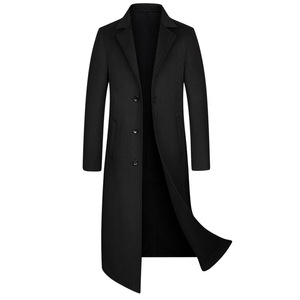Cappotto Invernale Lungo da <span class=keywords><strong>Uomo</strong></span> Classico <span class=keywords><strong>Doppiopetto</strong></span> Slim Fit in Offerta - Product Image 6