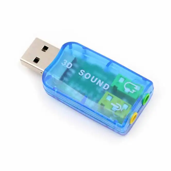 5.1 drive free external sound card USB sound card notebook USB headset adapter computer external sound card