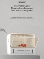 Minuterie automatique Système de plantation de champignons intelligent Kit de culture de champignons avec pompe intelligente Mini serre intelligente de champignons