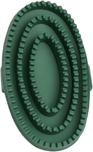 Cepillo de Goma Verde Duradero para el Cuidado de Caballos con Logotipo Personalizado al por Mayor de Fábrica - Product Image 4