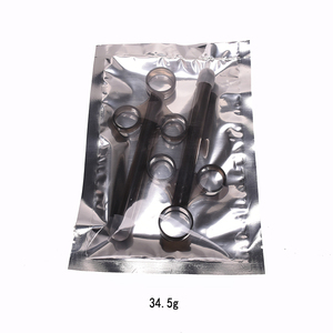 Stimulateur de doigts en silicone bleu avec trois anneaux pour usage intime - Product Image 5