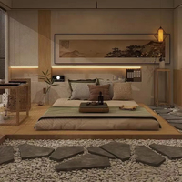 Villa de luxe Mansion House Concept Layout Rendu 3D Consultation facultative Matériel Dessin Design d'intérieur