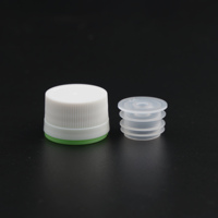 Nouveau produit en plastique de 28mm, bouchon de bouteille à vis étanche, couvercle de bouteille de Style de jus de sirop, bouteilles à bouchon de taille personnalisable, shampooing en plastique