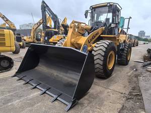 Chargeuse sur pneus CLG856H d'occasion à vendre, moteur Mitsubishi, chargeuse frontale de 6 tonnes avec roulement moteur et boîte de vitesses - Product Image 3