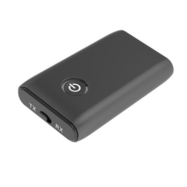 The New 2-in-1 BT Audio Transceiver, Receiver and Transmitter Combined 3.5MM Is Suitable Computers, TVS and Speakers