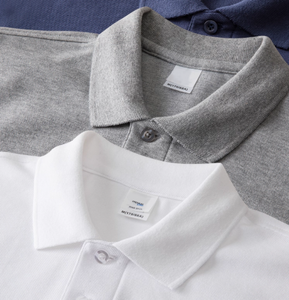 Men's Blue Cotton Shirt Short Sleeve Solid Color Breathable Oxford Fabric Casual Wear - Product Image 3