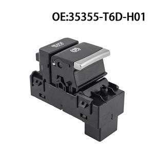 Interruptor de Freno de Mano 35355-T6D-H01 para Honda Odyssey, Botón de Interruptor de Freno de Estacionamiento para Equipo de Estacionamiento - Product Image 4