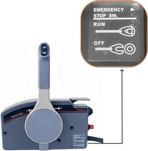 Nuevo Control Remoto de Gasolina para Motor Fuera de Borda, Caja de Control Lateral Premium con Interruptor de Trim y Tilt, Arnés de Cableado de 16 Pies y 10 Pines para <span class=keywords><strong>Yamaha</strong></span> 703 - Product Image 6