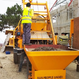 Various Mechanical Equipment <b>Small</b> Concrete Mix <b>Pump</b> with Free Spare Parts Feeding Mixer - Product Image 4
