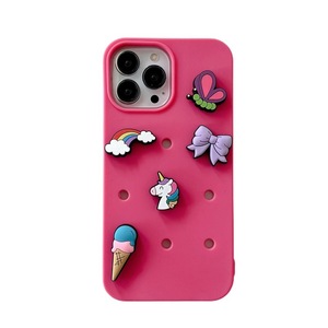 PH791 DIY cartone animato creativo <span class=keywords><strong>unicorno</strong></span> custodia per <span class=keywords><strong>iPhone</strong></span> 16promax 15 Pro Max 12 custodia per telefono, 11 Silicone - Product Image 1