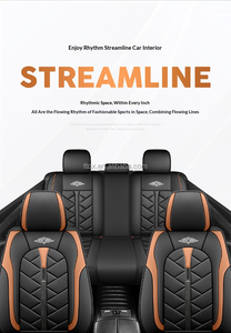 ปลอกหุ้มเบาะรถยนต์หนัง Nappa ระบายอากาศได้ดี ครอบคลุมเต็มรูปแบบ เหมาะสำหรับ Toyota Corolla Camry RAV4 <span class=keywords><strong>Yaris</strong></span> ใช้ในครอบครัว ปรับปรุงภายในรถยนต์ - Product Image 3