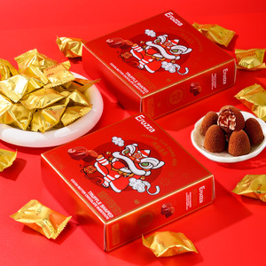 <span class=keywords><strong>Chocolat</strong></span> <span class=keywords><strong>noir</strong></span> à la truffe, substitut de beurre de cacao, boîte de 100g, sac <span class=keywords><strong>cadeau</strong></span>, <span class=keywords><strong>cadeau</strong></span> du Nouvel An - Product Image 4