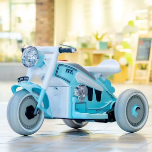 Hot Sale Wiederauf lad bares elektrisches <span class=keywords><strong>3</strong></span>-Rad-Autospielzeug für Jungen Mädchen 6 V4 Batterie betriebene ABS-Plastik musik <span class=keywords><strong>3</strong></span>-7 Jahre - Product Image 2