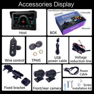 Navigatore GPS per Moto Portatile e Antifurto da 7 Pollici con CarPlay Wireless, Android Auto, Doppio Bluetooth e Luminosità Automatica - Product Image 5