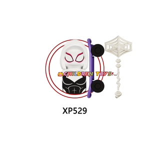 KT1069 superhéroes Miles Morales Iron Spider Peter Parker Gwen Stacy Spot <span class=keywords><strong>Man</strong></span> Mini montaje figura de bloques de construcción juguete de plástico - Product Image 5