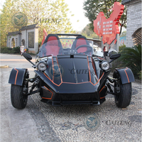 Caiteng Street Legal Dune Beach Buggy Jeep Go Kart Haute Vitesse 350cc Essence Moto à Trois Roues Électrique à Batterie