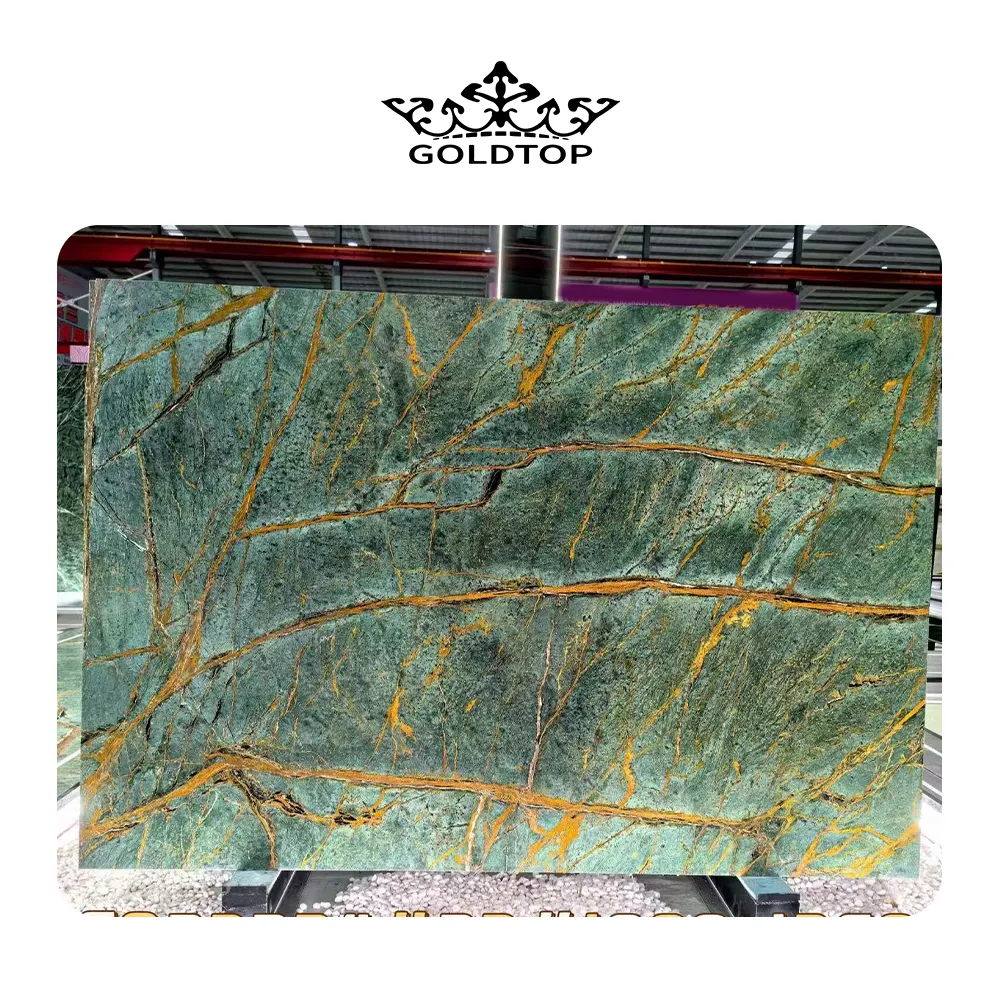 GOLDTOP OEM/ODM Schlussverkauf hochwertiger Granit Großhandelspreis Naturstein Patek Philippe Granit grüne Platten