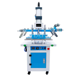 Máquina de Estampado en Caliente Neumática en Oferta, Alimentación Automática de Papel, Gran Área para Estampado de Logotipos en Cajas de Cuero - Product Image 1