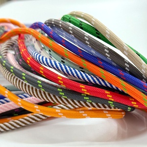 Cordon de perlage tressé rond de 7 mm en nylon, polyester et coton, coloré, pour la fabrication de bracelets DIY, <span class=keywords><strong>macramé</strong></span> et bijoux, vente en gros, OEM, ODM - Product Image 5