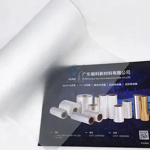 Visually Appealing PVC Embossing Film For Artistic Sparkle Lamination Roll Heat Laminating Film Thermal Film