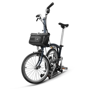 Rhinowalk <span class=keywords><strong>COSMOPOLIS</strong></span> 4L bolsa de manillar de bicicleta urbana compacta almacenamiento frontal de bicicleta de nailon duradero para ciclismo de viaje - Product Image 3