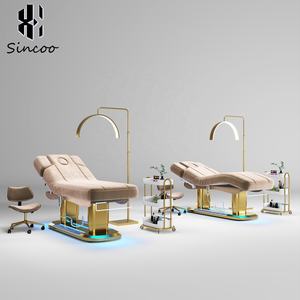 Lit de <span class=keywords><strong>massage</strong></span> chauffant de haute qualité pour spa, traitement, salon de beauté, chaise médicale, lit pour les cils, table de <span class=keywords><strong>massage</strong></span> électrique - Product Image 3