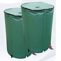 Collecte d'eau de pluie Heavy Duty 200L 250L 380L PVC collecteur d'eau stockage baril de pluie réservoir d'eau