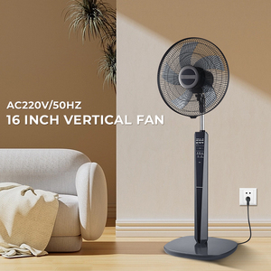 Ventilateur sur pied en plastique DC de 16 pouces KENNED, commande numérique à distance, oscillation, alimentation électrique par batterie, pour la maison, la voiture, l'hôtel - Product Image 2