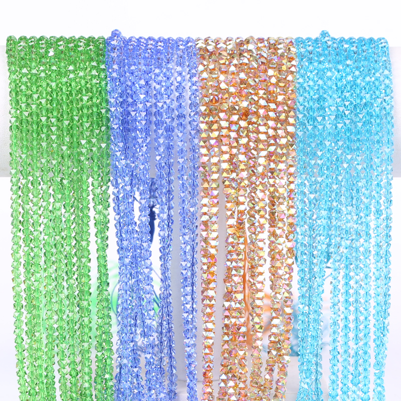 Mixed Color Jewelry Making 4mm Diy Accessories Glass Crystal Beads for Jewelry Making