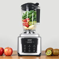 6L IJsbreker Blender Machine Heavy Duty Grote Capaciteit Commerciële Blender Multifunctioneel Digitaal Bedieningspaneel Tafelblender