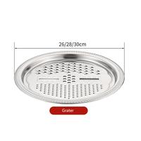 Multifunctionele 3 Stuks Set Mini Raspen Voor Keuken Met Filterdikte Food Grasp Bassin Groentesnijder