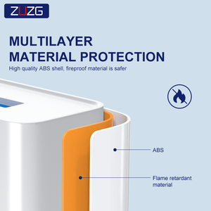 ज़ुज़ग थोक कस्टम 2.1a USB-A चार्जर 10w qc2.0 फायरप्रूफ वॉल फास्ट चार्जिंग प्लग शॉर्ट सर्किट सुरक्षा मोबाइल फोन - Product Image 6