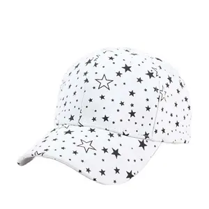 kap erkekler tasarım yıldız Suppliers-Yıldız moda Hip Hop spor şapka toptan özel Logo geometrik desenler beyzbol şapkası erkek kız için