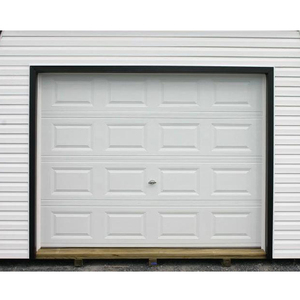 Puerta de garaje de vidrio seccional moderna de aluminio GD01B 16X8 <span class=keywords><strong>precios</strong></span> - Product Image 3