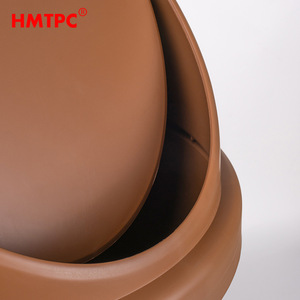 Mini Bote de Basura de Escritorio Estilo Japonés con Tapa Abatible, Cubo de Basura Cilíndrico de Plástico para Cocina y Hogar con Tapa Abatible - Product Image 5