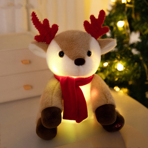 Personnalisation Cadeau de Noël pour enfants Adorable peluche lumineuse Animal en peluche jouet - Product Image 6