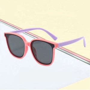Lunettes de soleil pour enfants UV400, lunettes de soleil OEM pour petites filles, jolies nuances de couleur bonbon pour enfants - Product Image 1