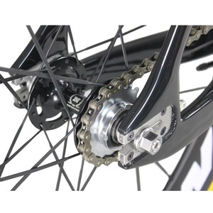 Vélo de piste Ican AC135 Super Light 6,98 kg en carbone, cadre entièrement en carbone, groupe SRAM, pneus LITHION.2 - Product Image 6