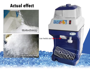 Máquina de Hielo Raspado Eléctrica Totalmente Automática de 150 kg/h con Envío Puntual, Máquina de Hielo Raspado Duradera, Máquina de Conos de Nieve para Uso Comercial, 250 W - Product Image 5