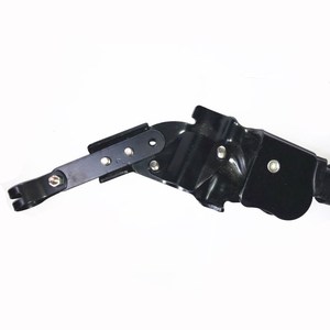 Soporte lateral para bicicleta de montaña, soporte de estacionamiento ajustable de acero de 40-45Cm, accesorio de soporte trasero para bicicleta, color negro - Product Image 2