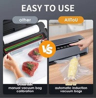 95kPa 135W soudure 30cm double pompe automatique coupe-sacs tuyau viande machine sous vide soudeuse emballage alimentaire