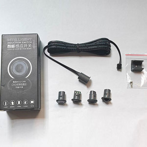 Plug-in Dc12-24v Đèn Led tủ quần áo tủ cảm biến chuyển đổi điều khiển cơ thể con người chuyển động PIR cảm ứng tay sóng cửa Quy Nạp - Product Image 2