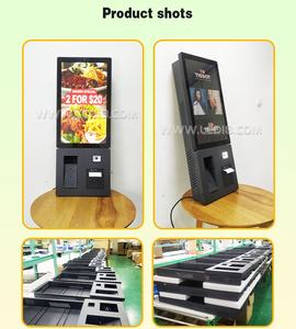 Kiosque mural de 24 pouces à écran tactile de portrait Imprimante de reçus de billets en libre-service <span class=keywords><strong>Terminal</strong></span> de paiement et de commande de <span class=keywords><strong>restaurant</strong></span> - Product Image 4