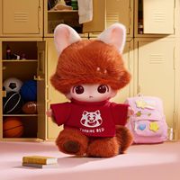 Pour MART DIMOO World Japan Pixar Series PVC Plush Blind Box Ensemble Complet Porte-clés Breloques Accessoires de Collection Cadeau de Fête Anniversaire